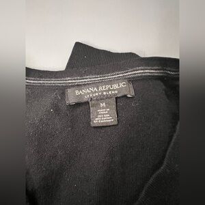 Banana Republic Luxury Blend Black Pullover